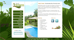 Desktop Screenshot of hotelgreencr.com