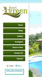 Mobile Screenshot of hotelgreencr.com